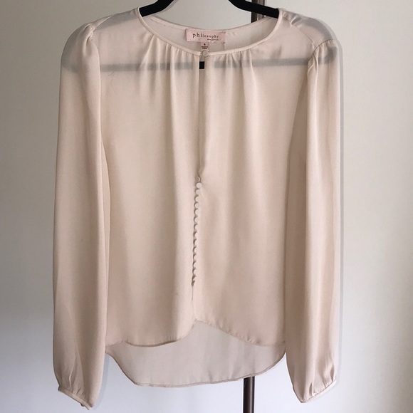 Philosophy Tops - Philosophy Sheer Blouse